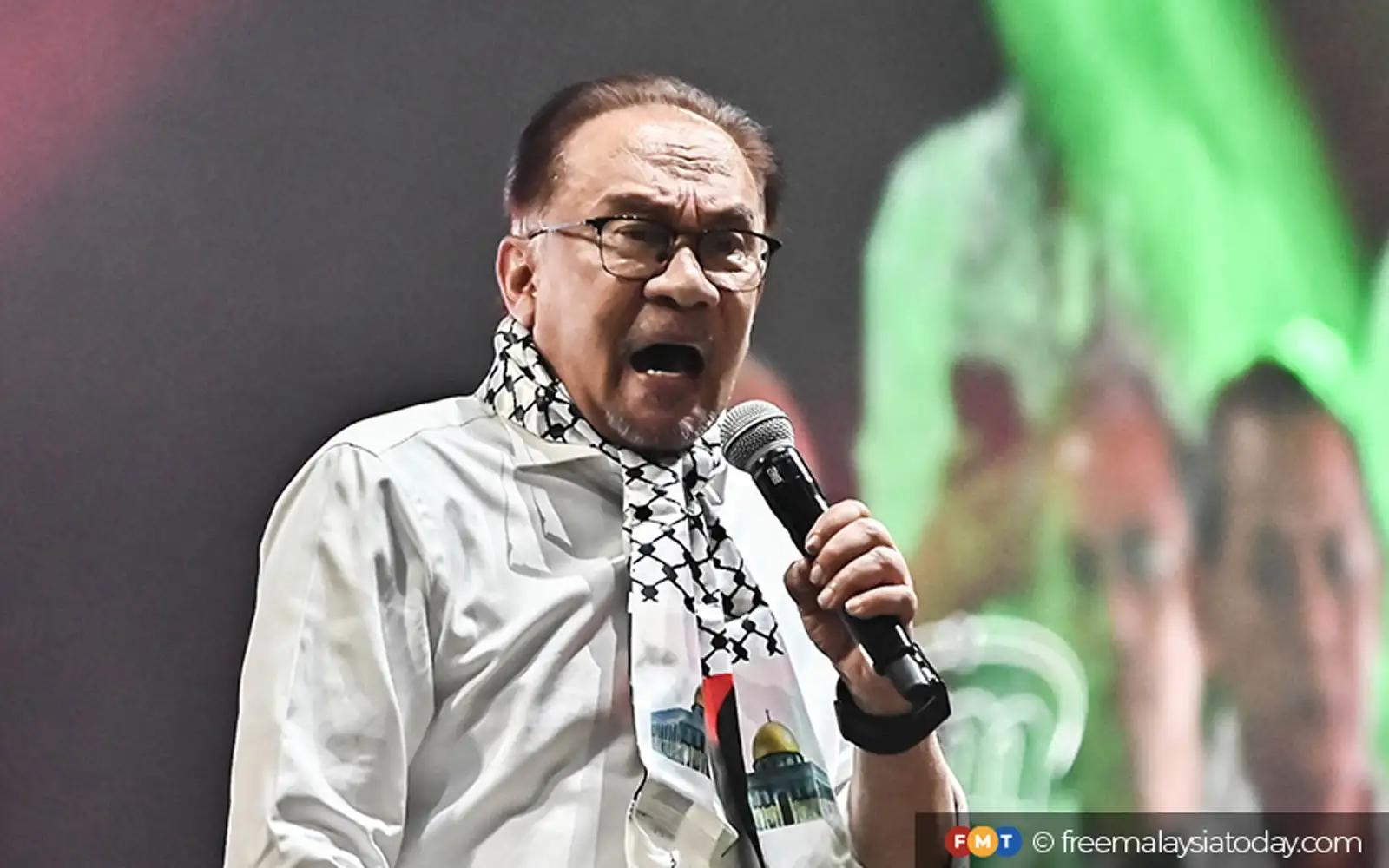 anwar ibrahim palestin